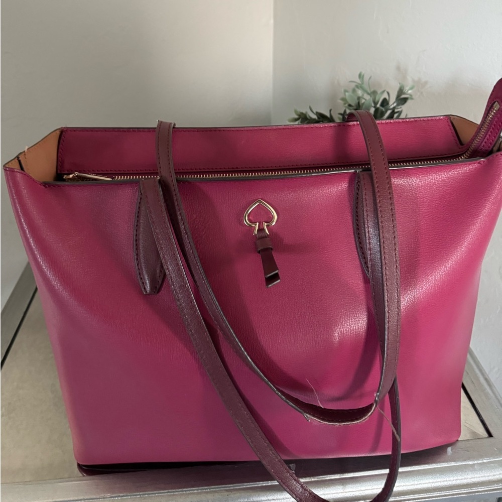Kate Spade burgundy Tote bag